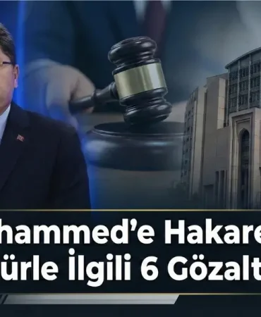 Hz. Muhammed’e Hakaret Eden Karikatür Soruşturması