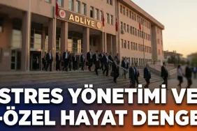 Adliye personeli stres yönetimi ve iş özel hayat dengesi