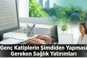 Genç zabıt katipleri için sağlık yatırımları ve ergonomi önerileri