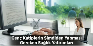 Genç zabıt katipleri için sağlık yatırımları ve ergonomi önerileri