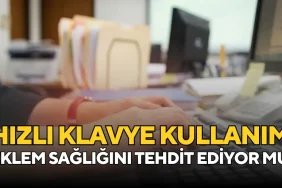 Zabıt katipleri için hızlı klavye kullanımı ve eklem sağlığı
