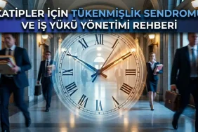 Zabıt katipleri için tükenmişlik sendromu ve iş yükü yönetimi