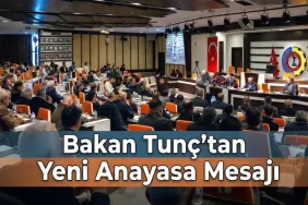 Adalet Bakanı Yılmaz Tunç yeni anayasa mesajı