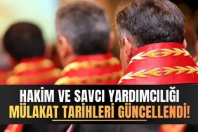 Hâkim ve Savcı Yardımcılığı Mülakat Tarihleri Güncellendi