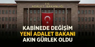 Kabinede Değişim Yeni Adalet Bakanı Akın Gürlek Oldu