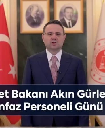 Adalet Bakanı Akın Gürlek Ceza İnfaz Personeli Günü