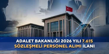 adalet bakanlığı 2026 personel alımı